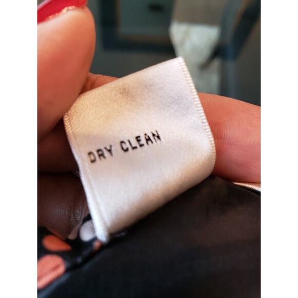 Talbots A-Line Skirt Womens Size 2 Petites Black Geometric Stretch Cotton Sequin - Picture 7 of 11